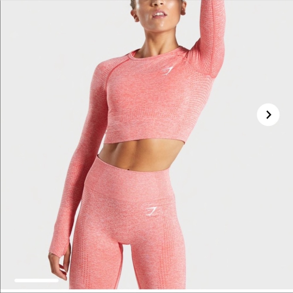 Gymshark Vital Seamless Long Sleeve Crop
